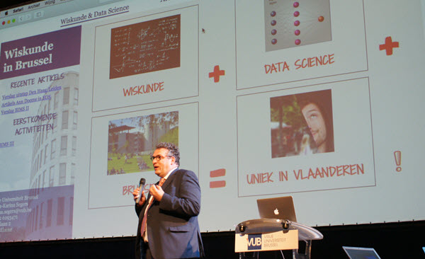 prof. Mark Sioen stelt de website http:www.wiskundeinbrussel.be voor op BIMS III</a>